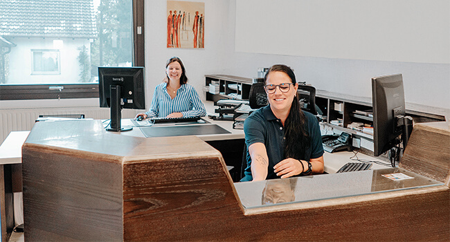 Empfang Praxis Strasen